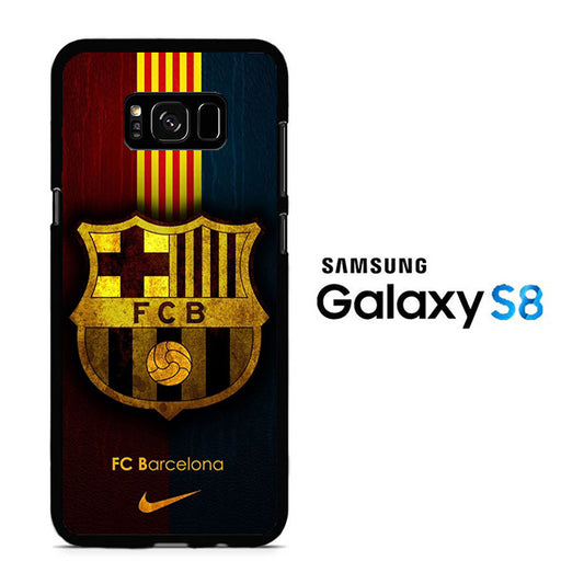 Barcelona Logo Stripe Samsung Galaxy S8 Case