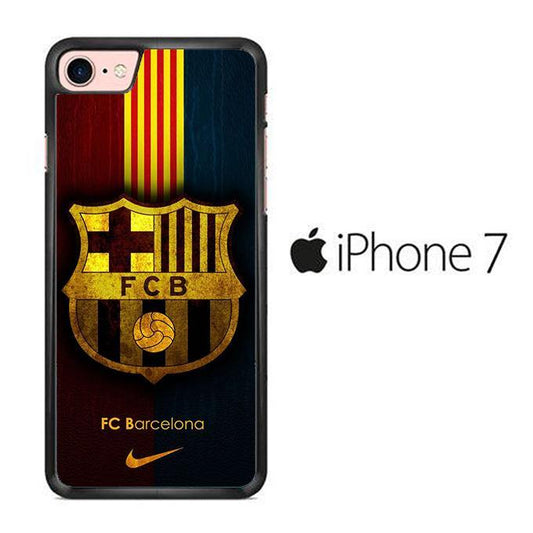 Barcelona Logo Stripe iPhone 7 Case - ezzyst