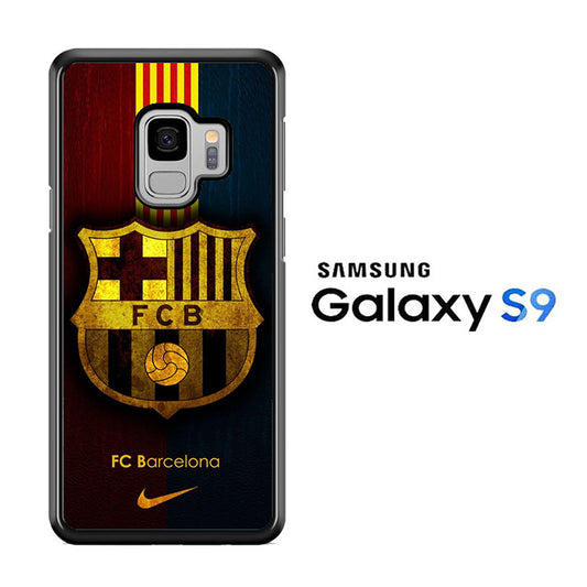 Barcelona Logo Stripe Samsung Galaxy S9 Case