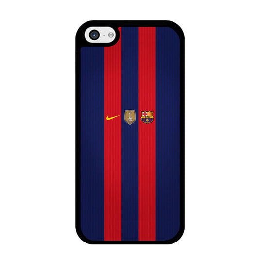 Barcelona Stripe Jersey Three Logo iPhone 5 | 5s Case - Ezzystore