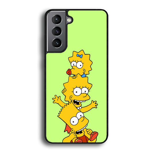 Bart and Sister Samsung Galaxy S21 Case