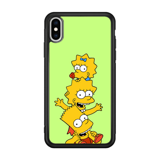 Bart and Sister iPhone XS Case
