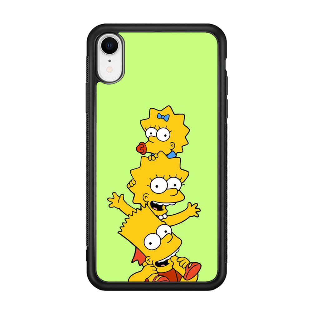 Bart and Sister iPhone XR Case