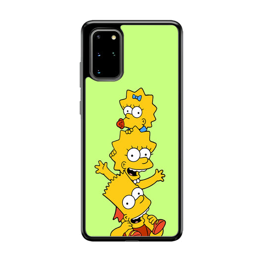 Bart and Sister Samsung Galaxy S20 Plus Case