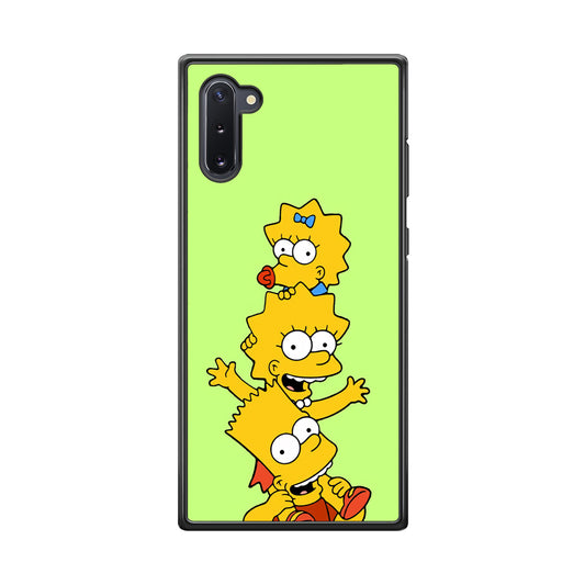 Bart and Sister Samsung Galaxy Note 10 Case