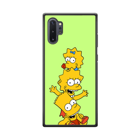 Bart and Sister Samsung Galaxy Note 10 Plus Case