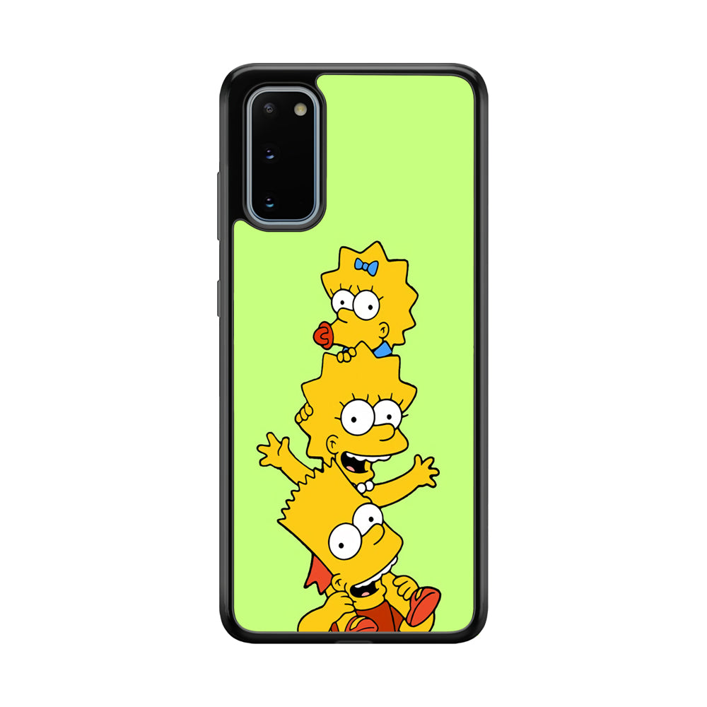 Bart and Sister Samsung Galaxy S20 Case