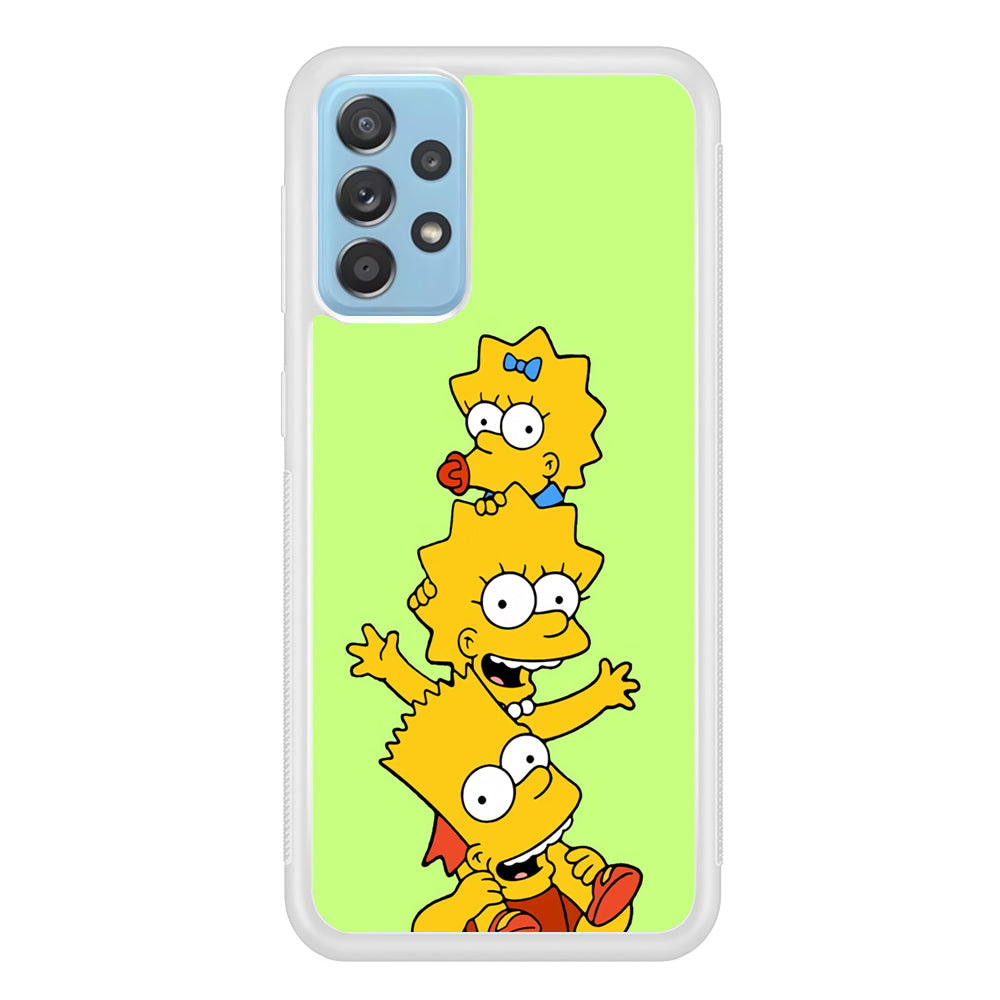 Bart and Sister Samsung Galaxy A52 Case