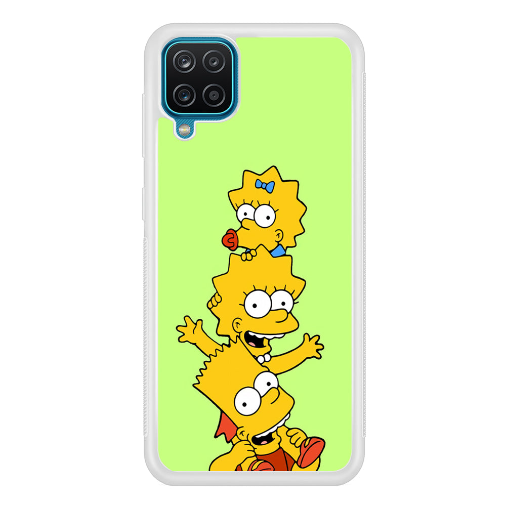 Bart and Sister Samsung Galaxy A12 Case