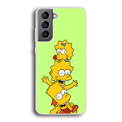 Bart and Sister Samsung Galaxy S21 Case