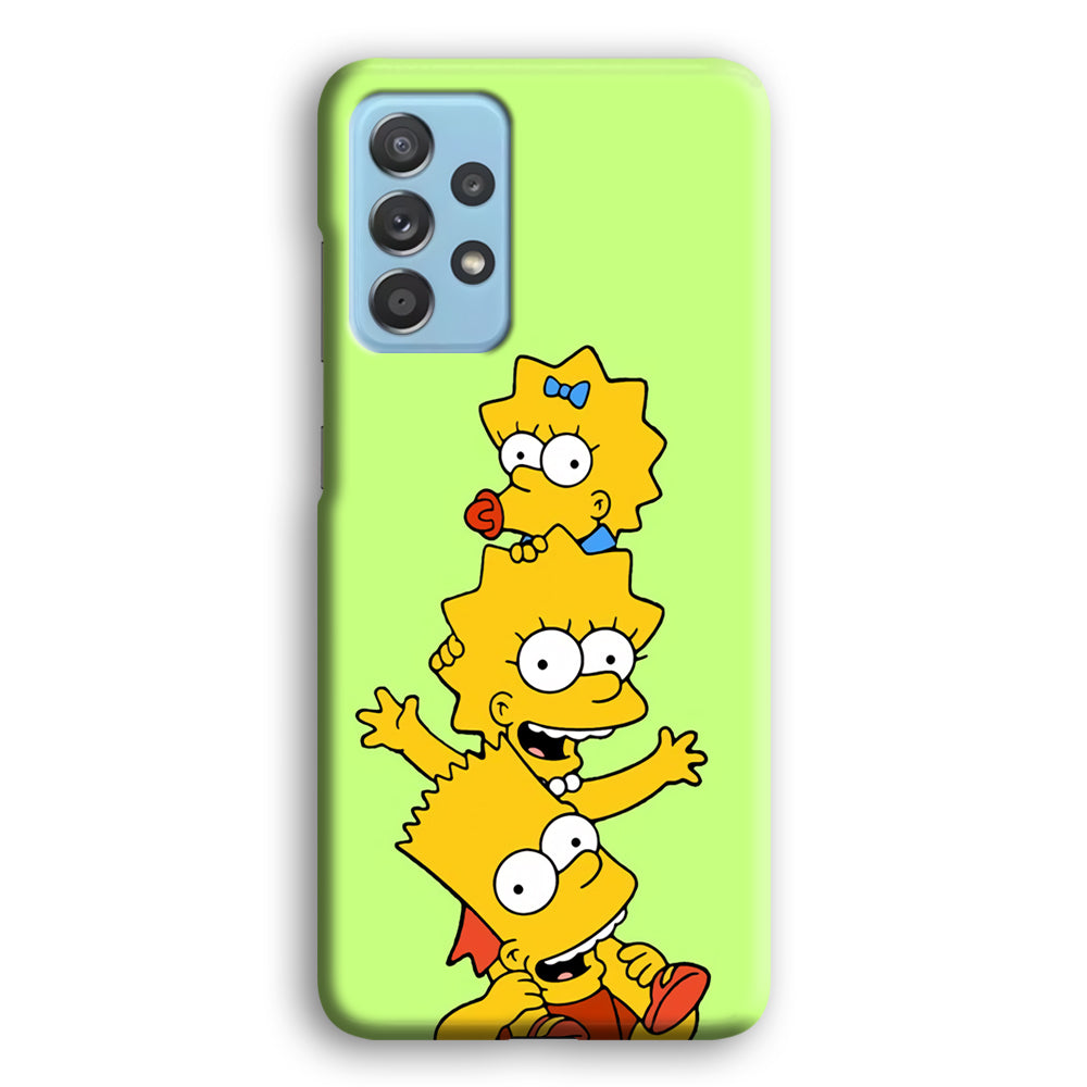 Bart and Sister Samsung Galaxy A52 Case