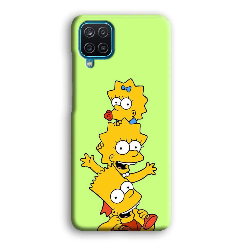 Bart and Sister Samsung Galaxy A12 Case