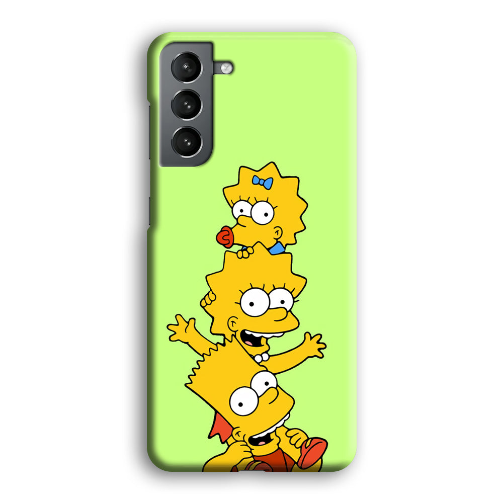 Bart and Sister Samsung Galaxy S21 Case