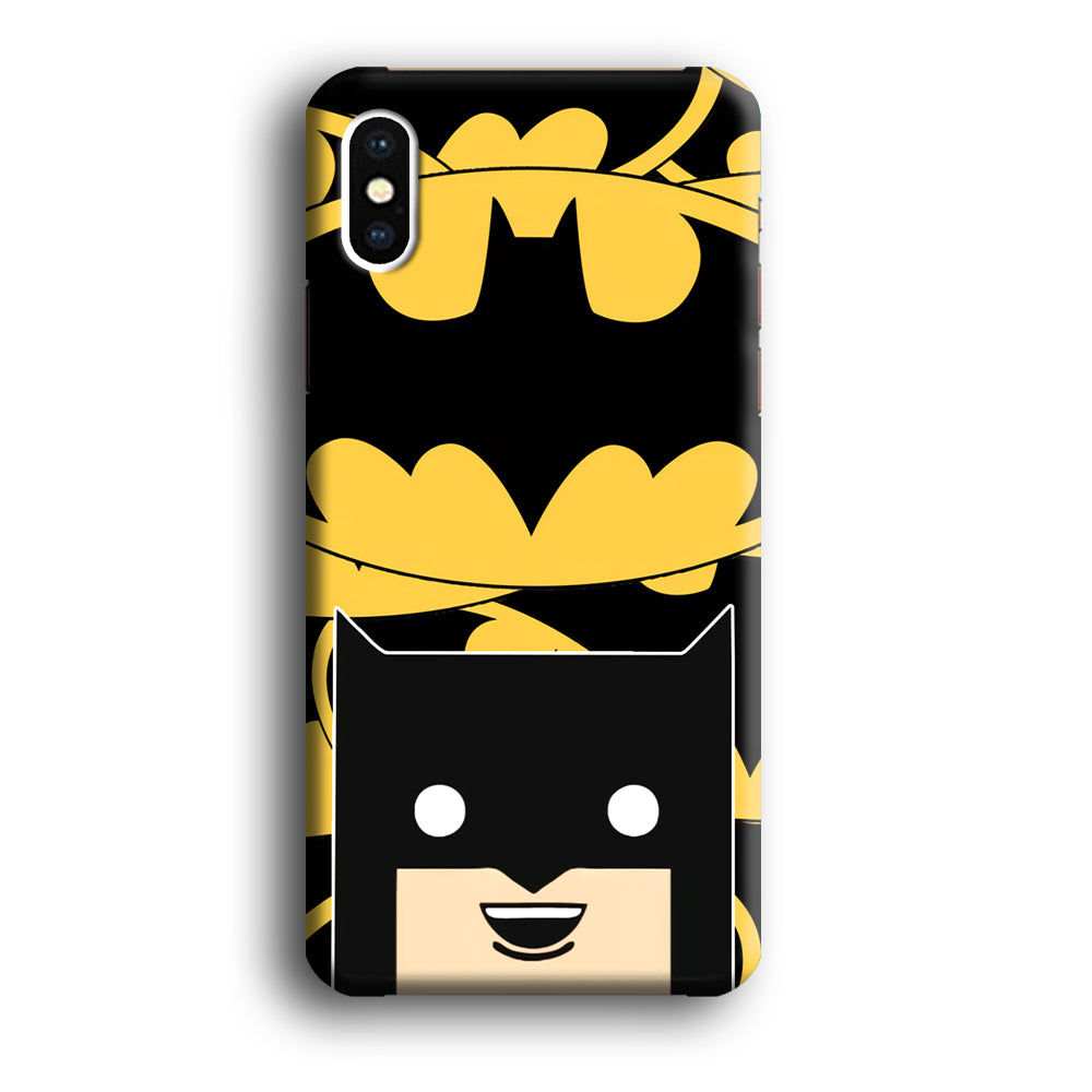 Batman Lego Face iPhone XS Case