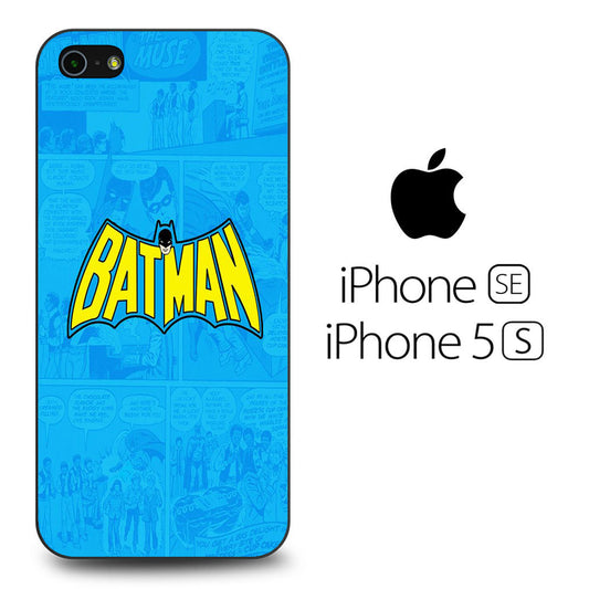 Batman Comic Background iPhone 5 | 5s Case - Ezzystore