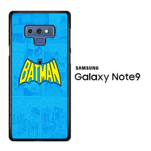 Batman Comic Background Samsung Galaxy Note 9 Case