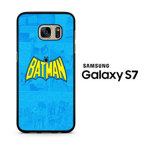 Batman Comic Background Samsung Galaxy S7 Case