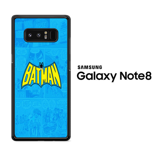 Batman Comic Background Samsung Galaxy Note 8 Case
