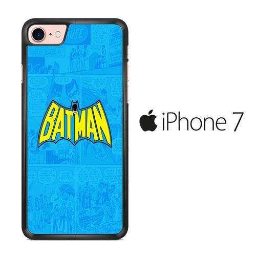 Batman Comic Background iPhone 7 Case - ezzyst