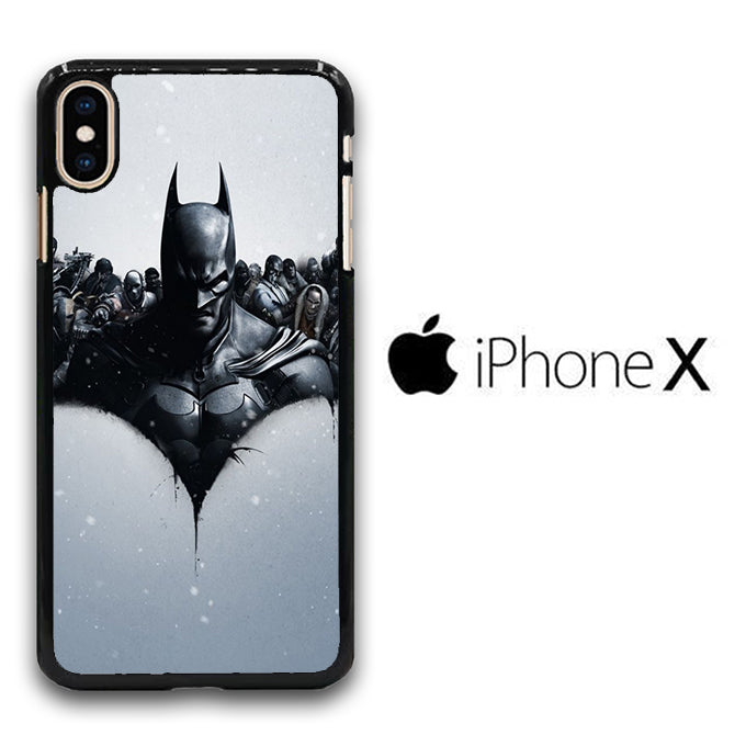 Batman Comic Winter iPhone X Case