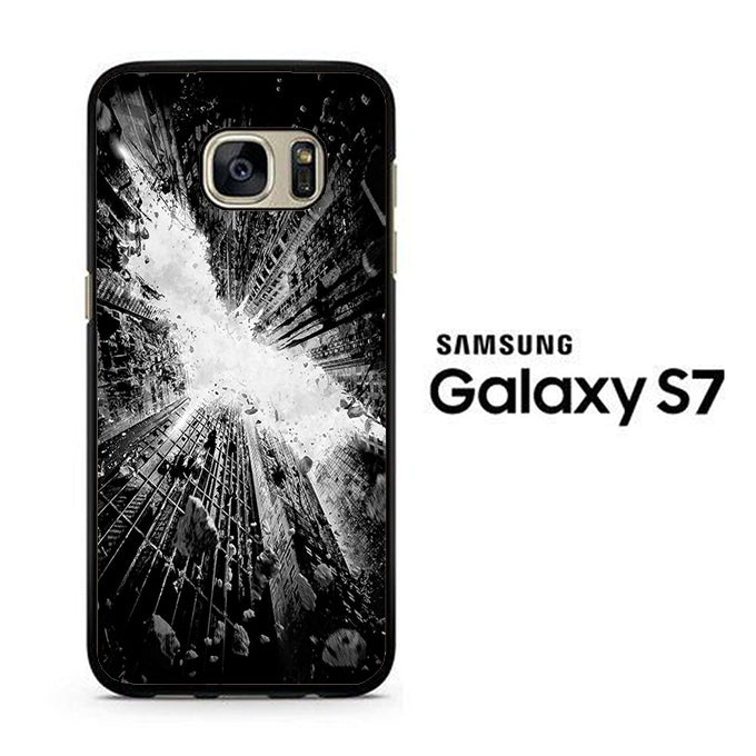 Batman Logo From Building Samsung Galaxy S7 Case