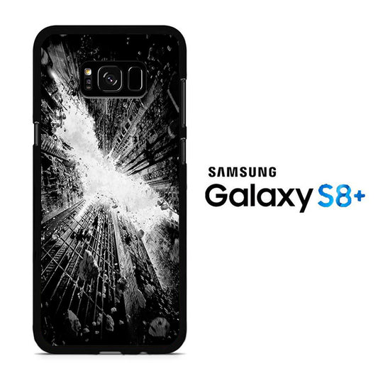 Batman Logo From Building Samsung Galaxy S8 Plus Case