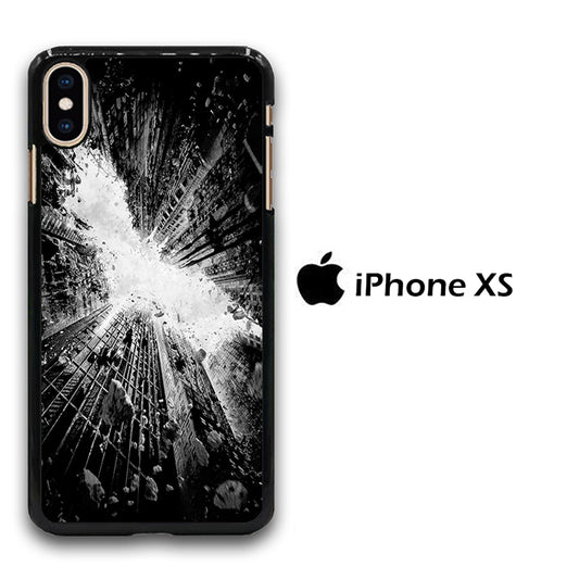 Batman Logo From Building iPhone Xs Case