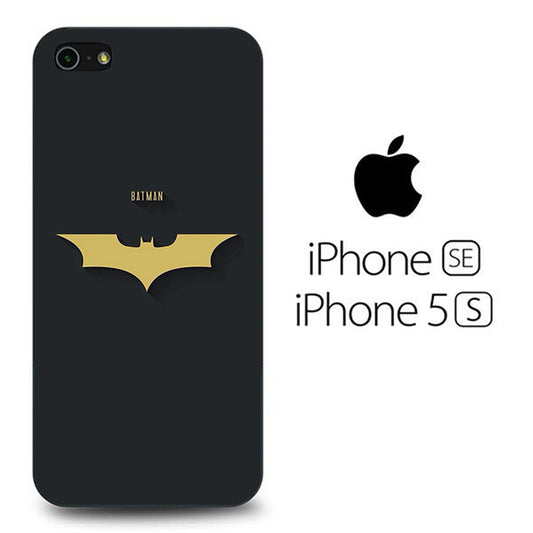 Batman Yellow Logo Simple iPhone 5 | 5s Case - Ezzystore