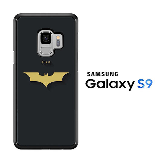 Batman Yellow Logo Simple Samsung Galaxy S9 Case