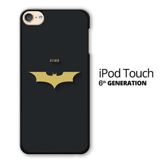 Batman Yellow Logo Simple iPod Touch 6 Case - Ezzystore