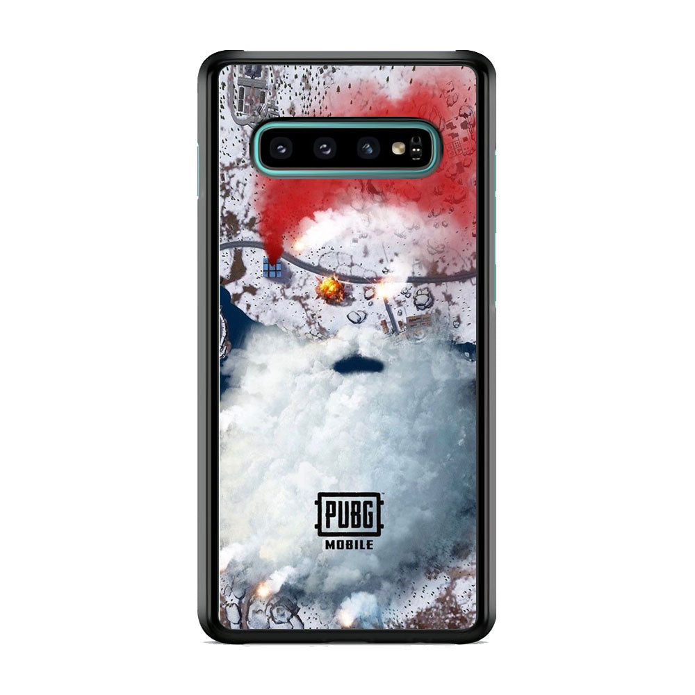Battlegrounds Winter Map Samsung Galaxy S10 Plus Case