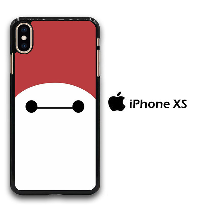 Bay Max Eyes Red White iPhone Xs Case