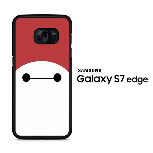 Bay Max Eyes Red White Samsung Galaxy S7 Edge Case
