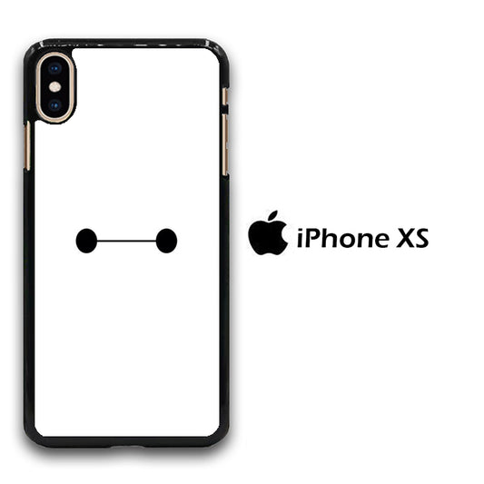 Bay Max White Eyes iPhone Xs Case
