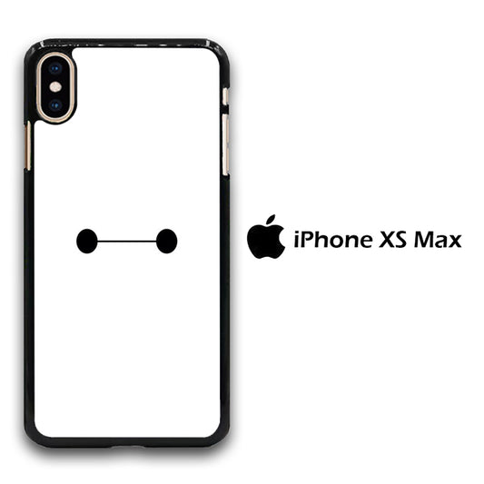 Bay Max White Eyes iPhone Xs Max Case