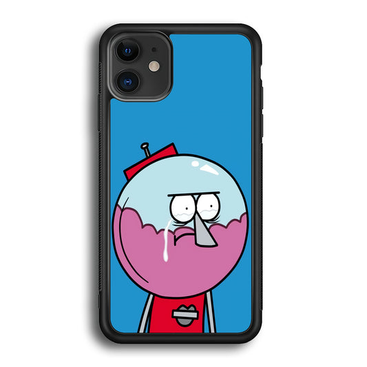 Benson Regular Show Crying Moment iPhone 12 Case