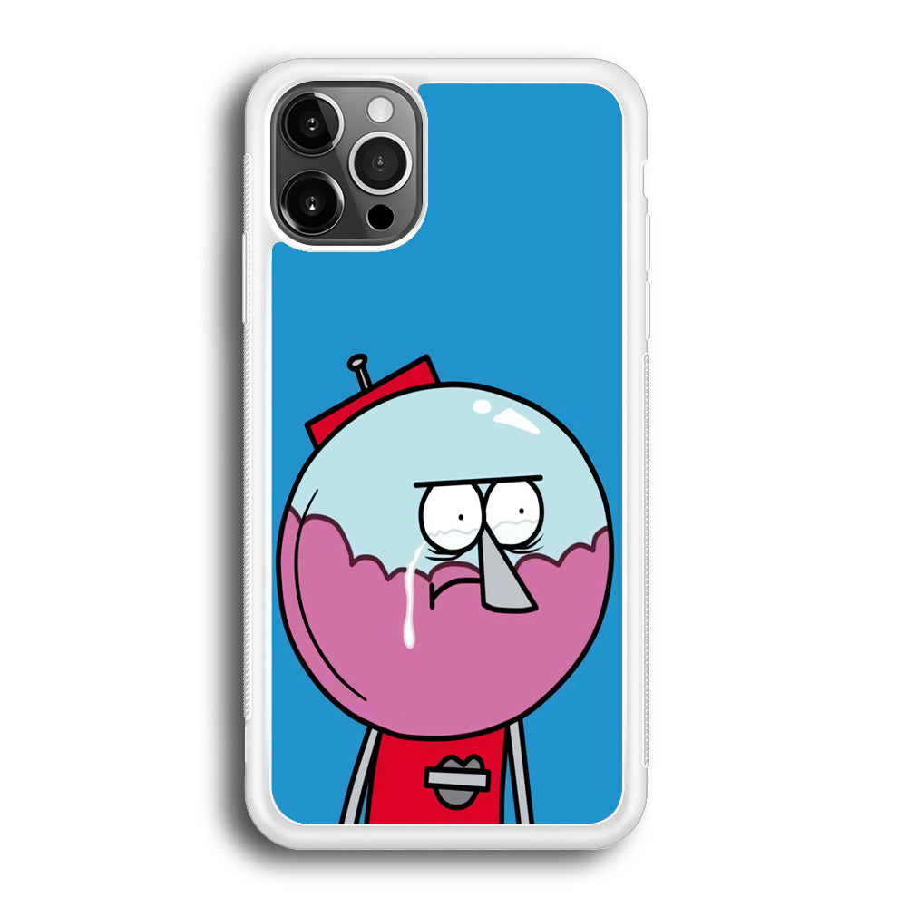 Benson Regular Show Crying Moment iPhone 12 Pro Case