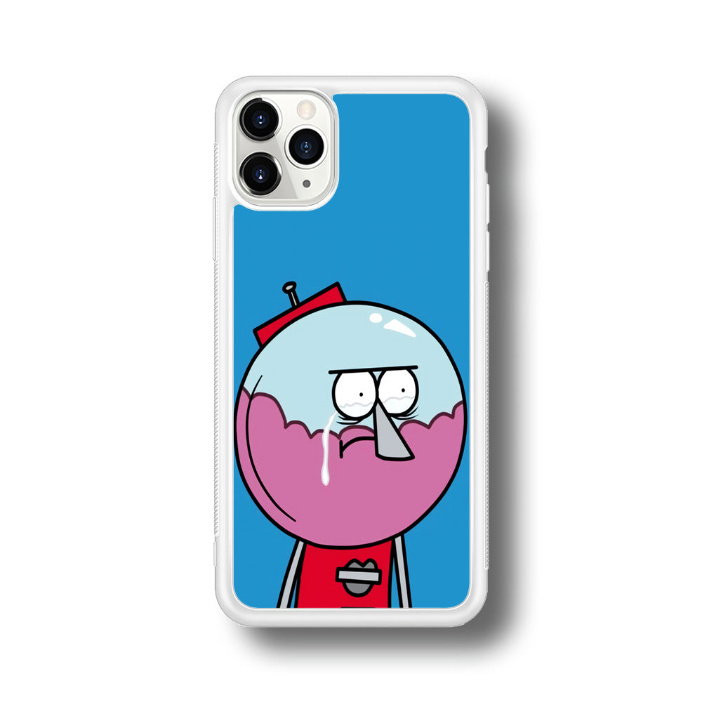 Benson Regular Show Crying Moment iPhone 11 Pro Max Case