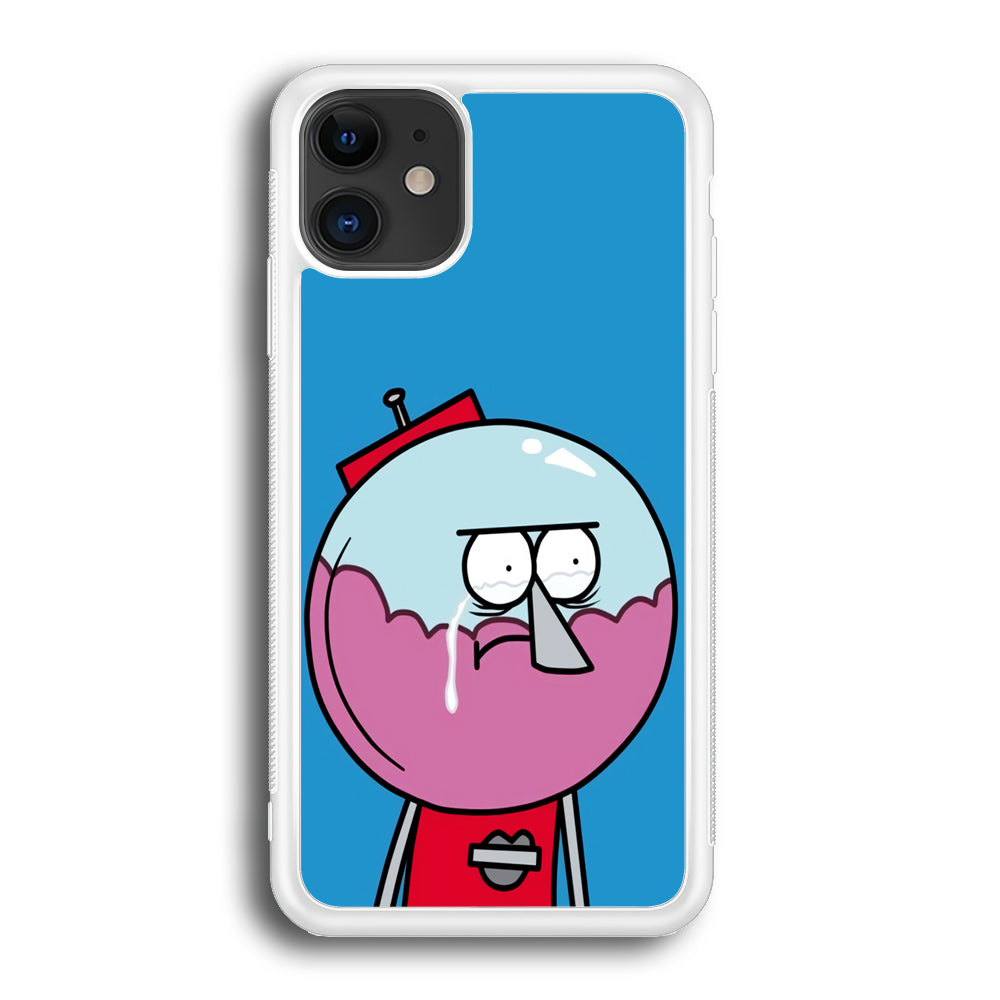 Benson Regular Show Crying Moment iPhone 12 Case