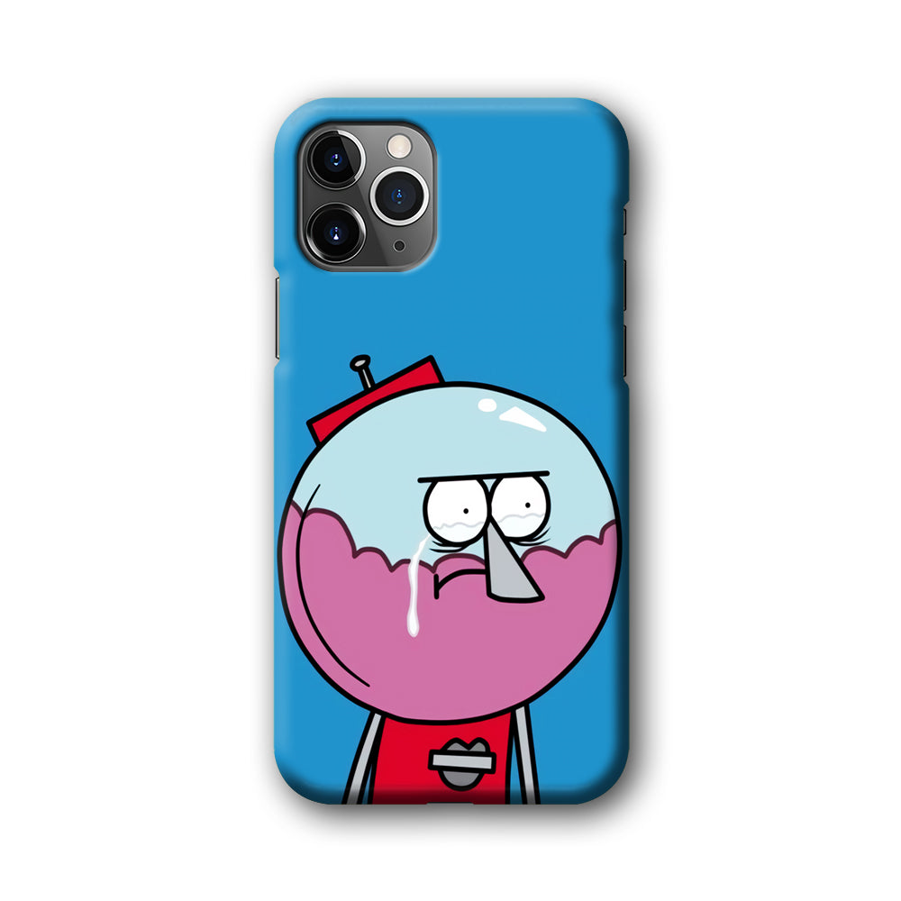 Benson Regular Show Crying Moment iPhone 11 Pro Max Case