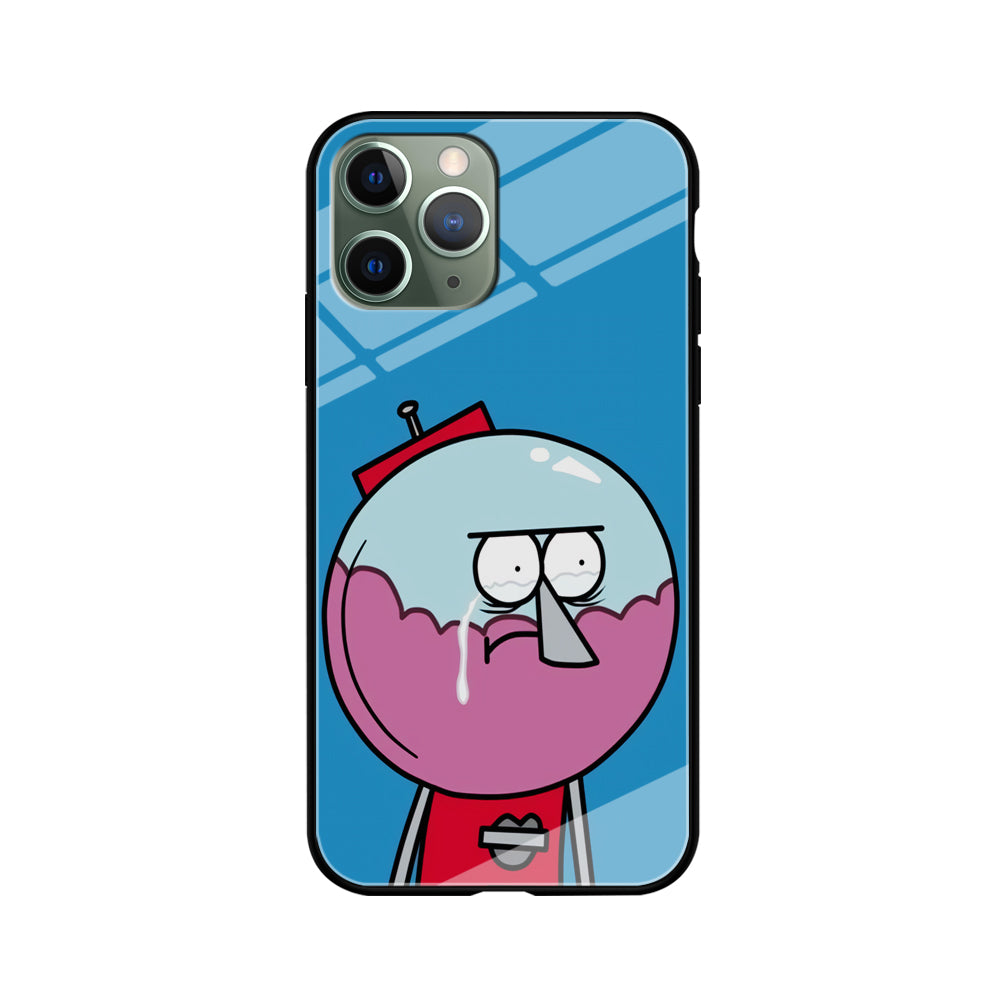 Benson Regular Show Crying Moment iPhone 11 Pro Max Case