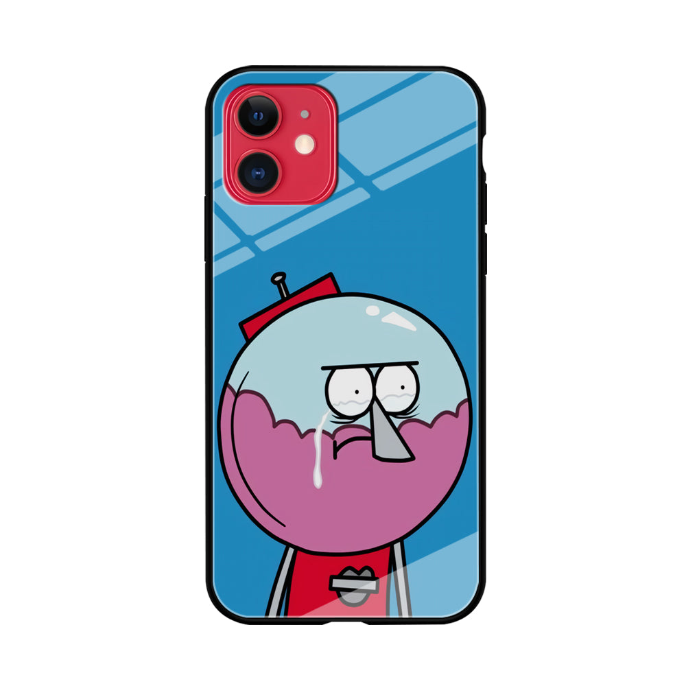 Benson Regular Show Crying Moment iPhone 11 Case