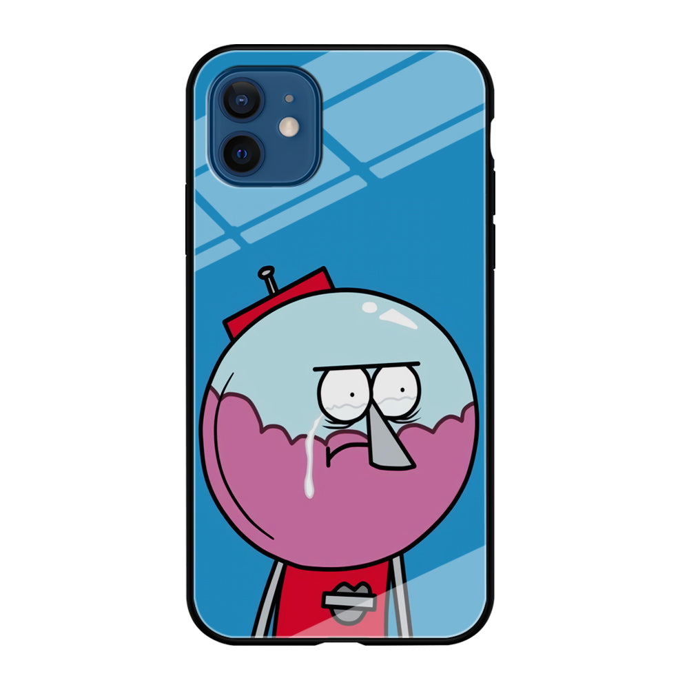 Benson Regular Show Crying Moment iPhone 12 Case