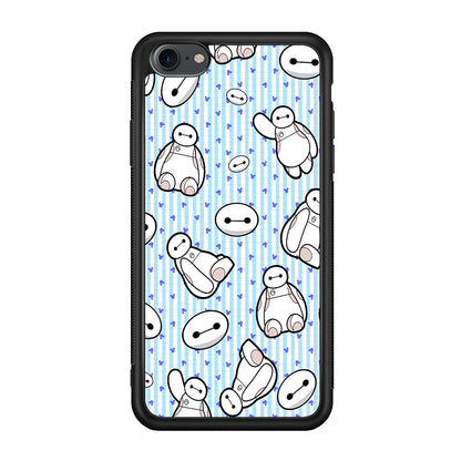 Big Hero 6 Baymax Stripe And Love iPhone 7 Case