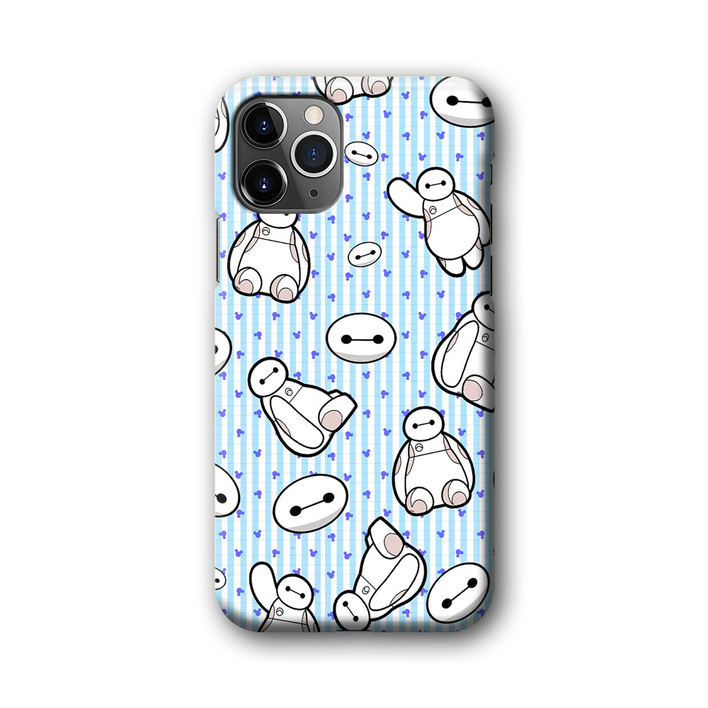 Big Hero 6 Baymax Stripe And Love iPhone 11 Pro Max Case