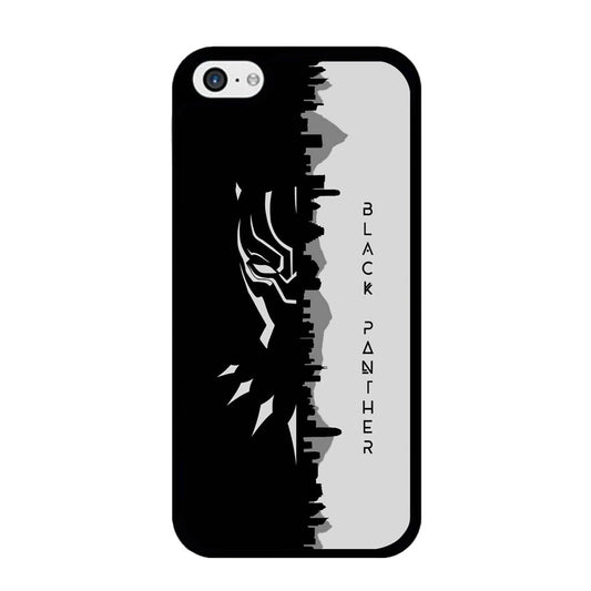 Black Panther Head Half Building Side iPhone 5 | 5s Case - Ezzystore