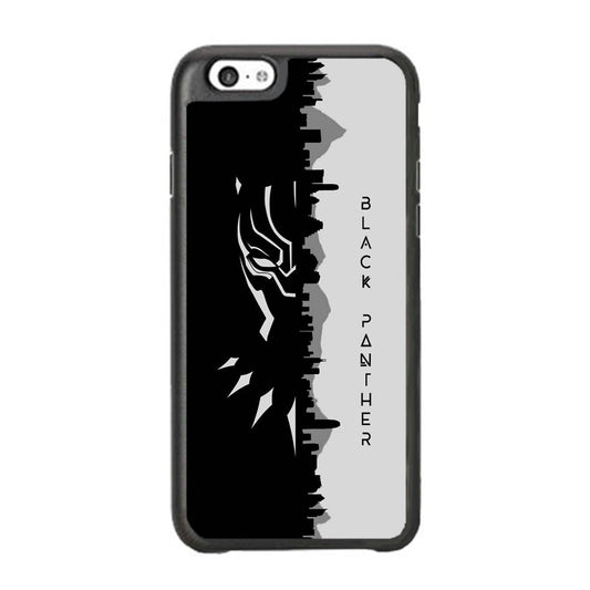 Black Panther Head Half Building Side iPhone 6 | 6s Case