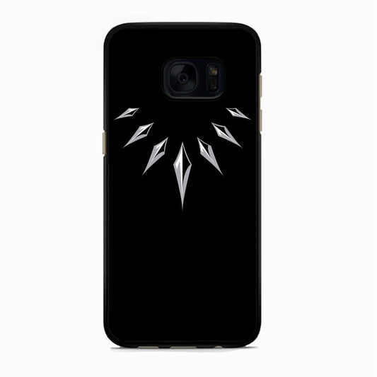 Black Panther Necklace Symbol Character Samsung Galaxy S7 Case