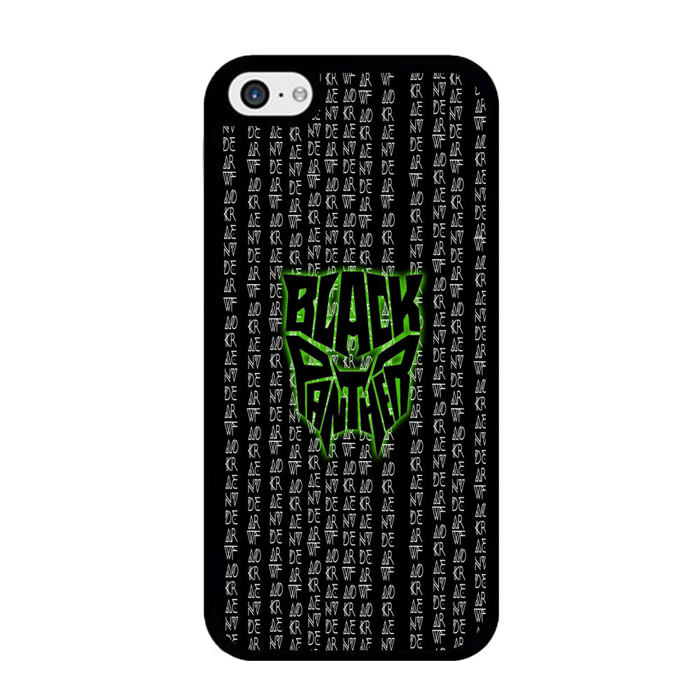 Black Panther Wakanda Forever Matrix Style iPhone 5 | 5s Case