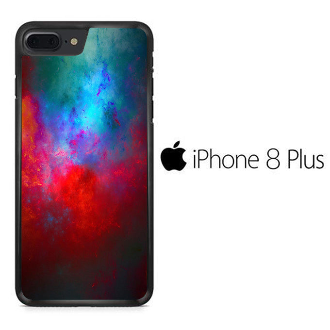 Blend Dark Red Blue iPhone 8 Plus Case - ezzystore - Phone Case